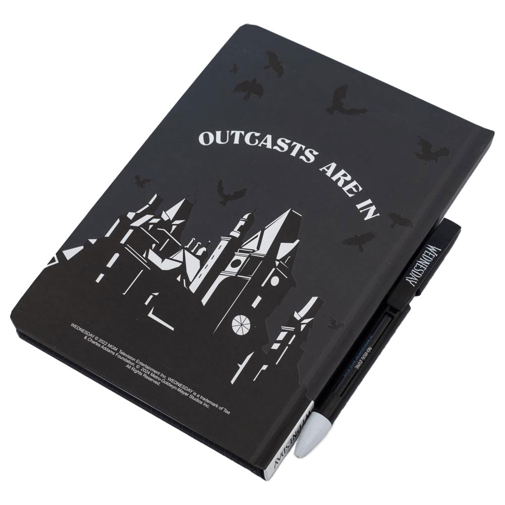 Wednesday Notebook & Pen Set: 4 - Notebooks By Wednesday