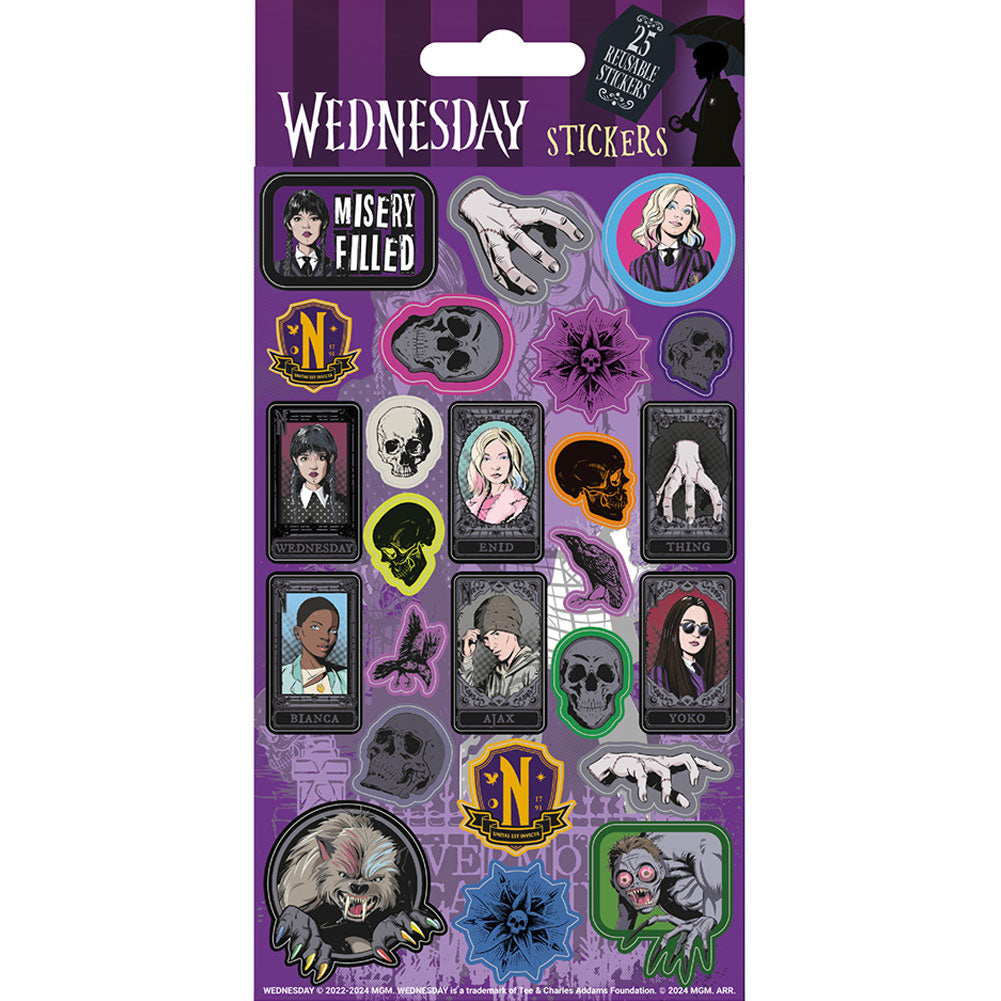 Wednesday Paper Sticker Sheet: 1 - Stickers By Wednesday