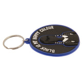 Wednesday Happy Colour PVC Keyring: 2 Keyrings By Wednesday