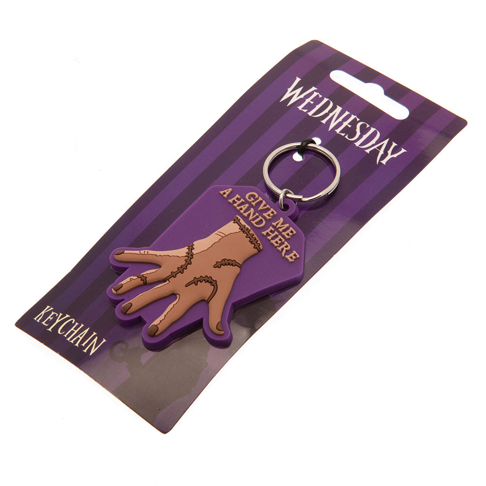 Wednesday Thing PVC Keyring: 3 - Keyrings By Wednesday