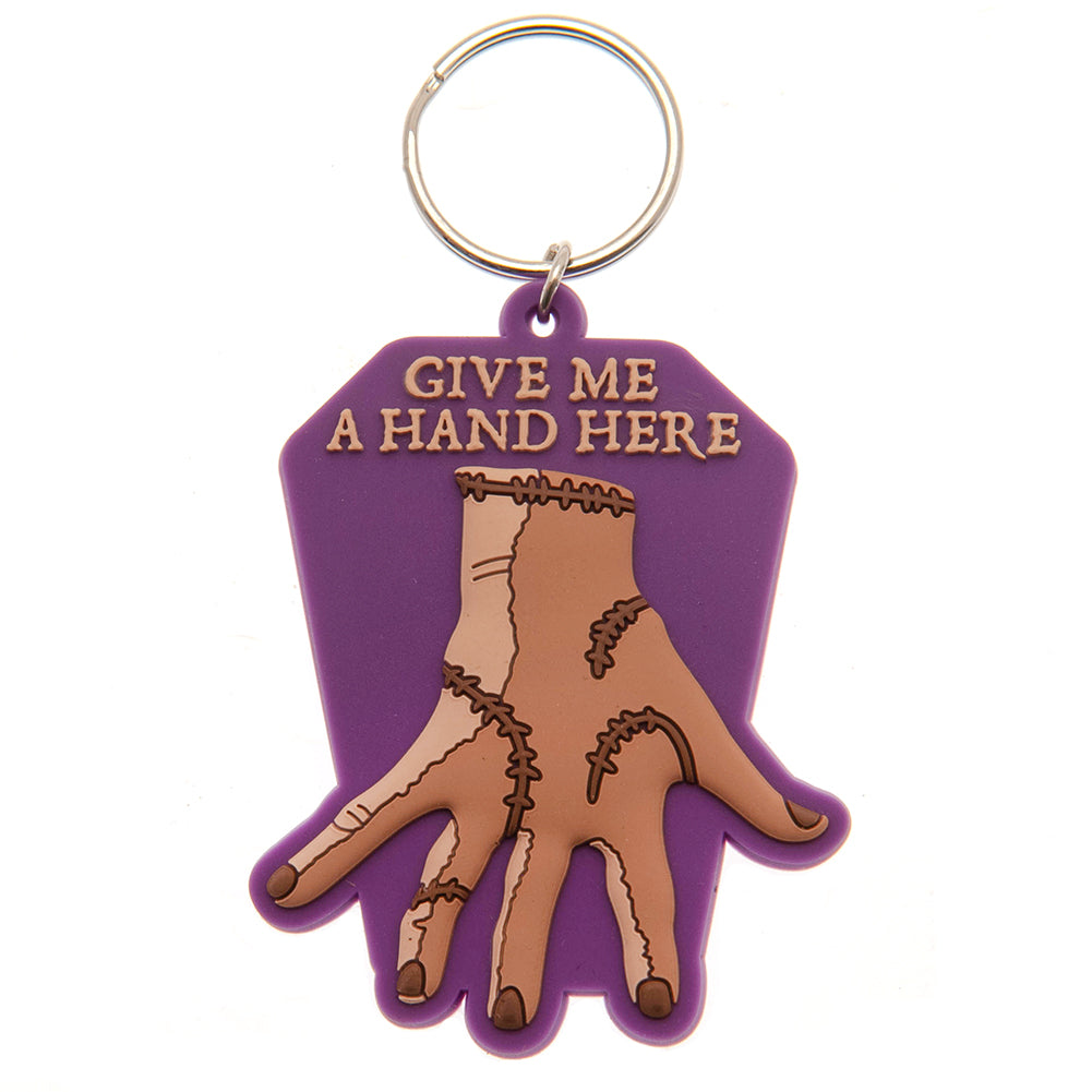 Wednesday Thing PVC Keyring - Shop Keyrings At Gift Moments - 1