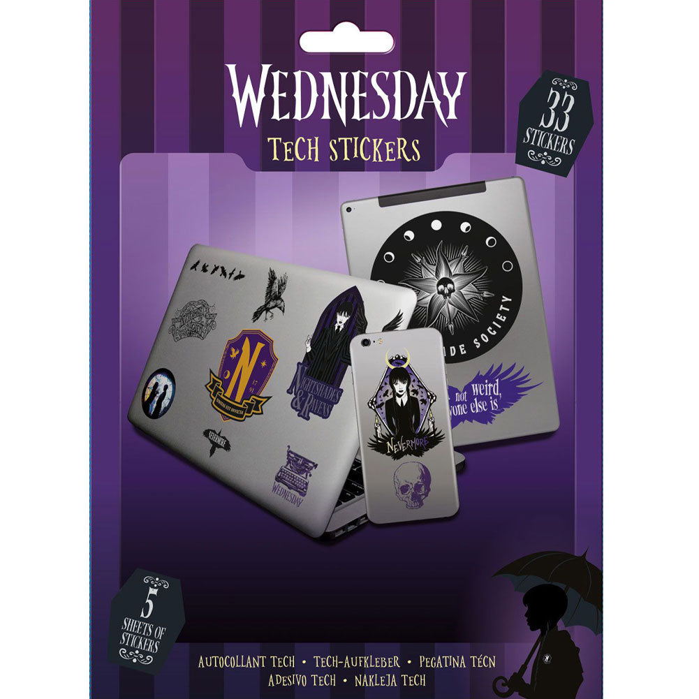 Wednesday Tech Stickers: 1 Stickers By Wednesday
