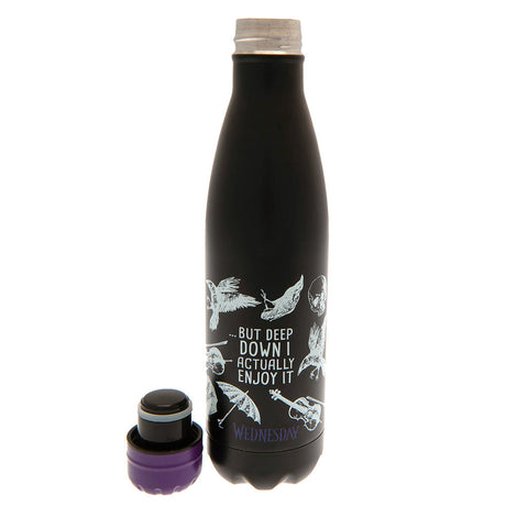 Wednesday Thermal Flask - Matt Black 540ml: 1 - Water Bottles By Wednesday
