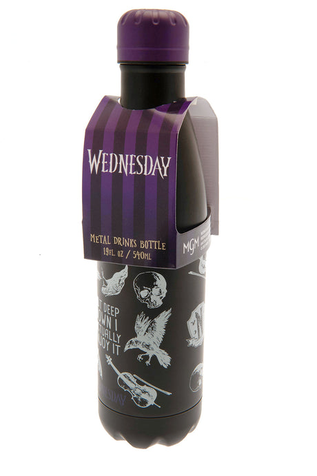 Wednesday Thermal Flask - Matt Black 540ml: 3 - Water Bottles By Wednesday