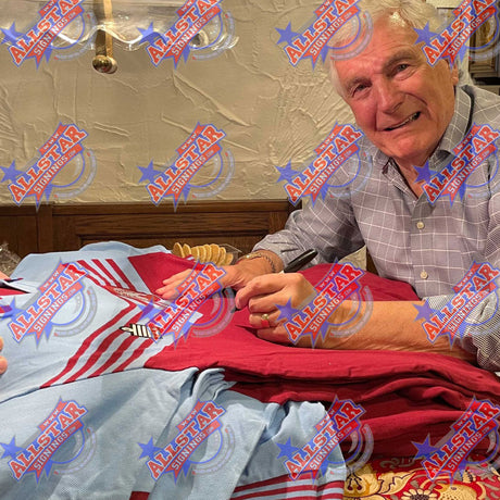 West Ham United FC 1980 Brooking Signed Shirt (Framed): 2 - Signed Memorabilia By West Ham United