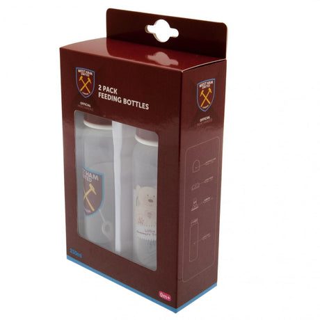 West Ham United FC 2pk Feeding Bottles: 3 - Baby By West Ham United