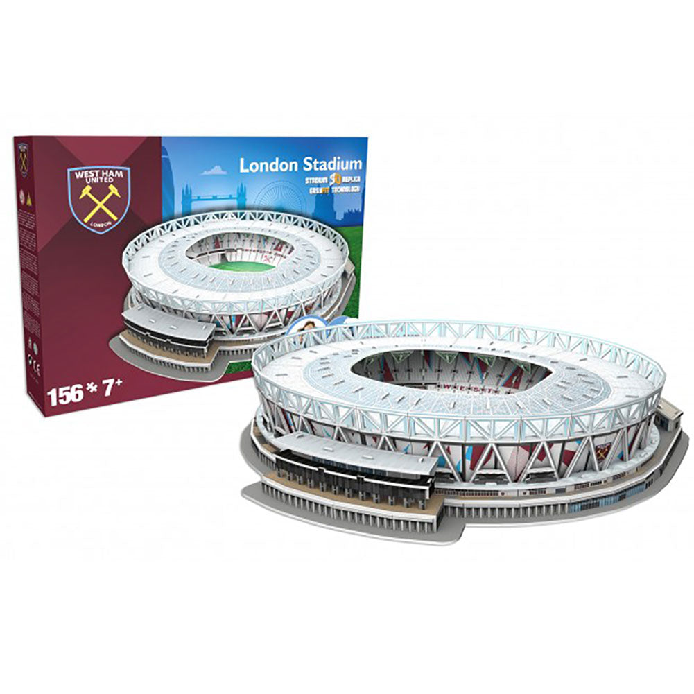 West Ham United FC 3D Stadium Puzzle: 1 - Puzzles & Games By West Ham United