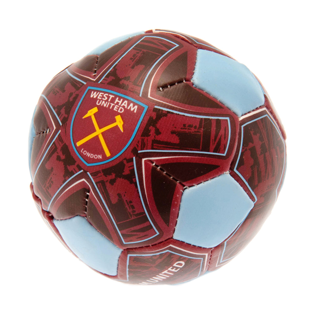 West Ham United FC 4 inch Soft Ball: 2 Balls By West Ham United