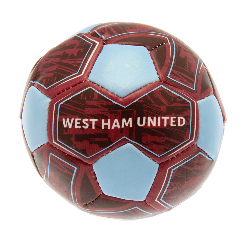 West Ham United FC 4 inch Soft Ball: 3 - Balls By West Ham United