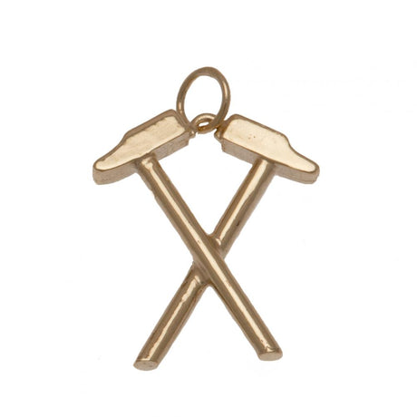 West Ham United FC 9ct Gold Pendant Hammers: 2 - Jewellery By West Ham United