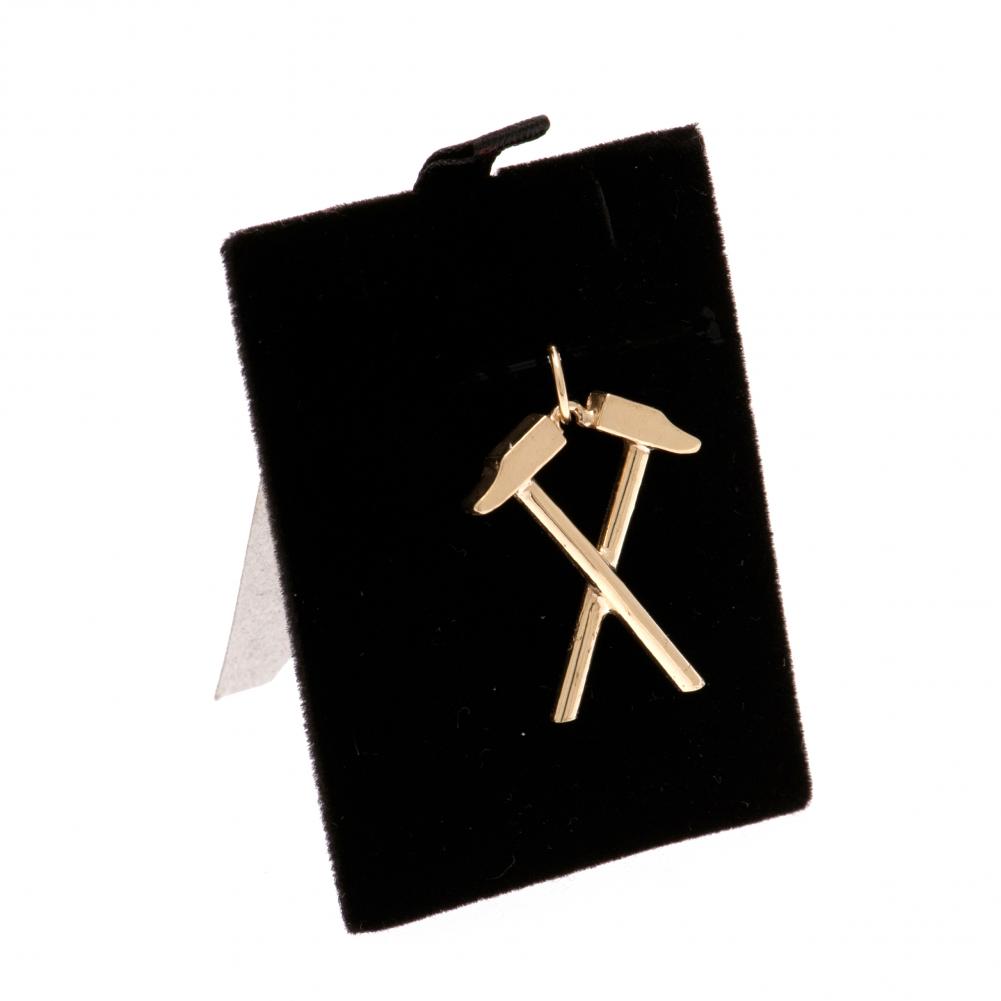West Ham United FC Gold Hammers Pendant: 3 - Jewellery By West Ham United