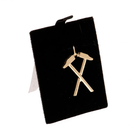 West Ham United FC 9ct Gold Pendant Hammers: 3 - Jewellery By West Ham United