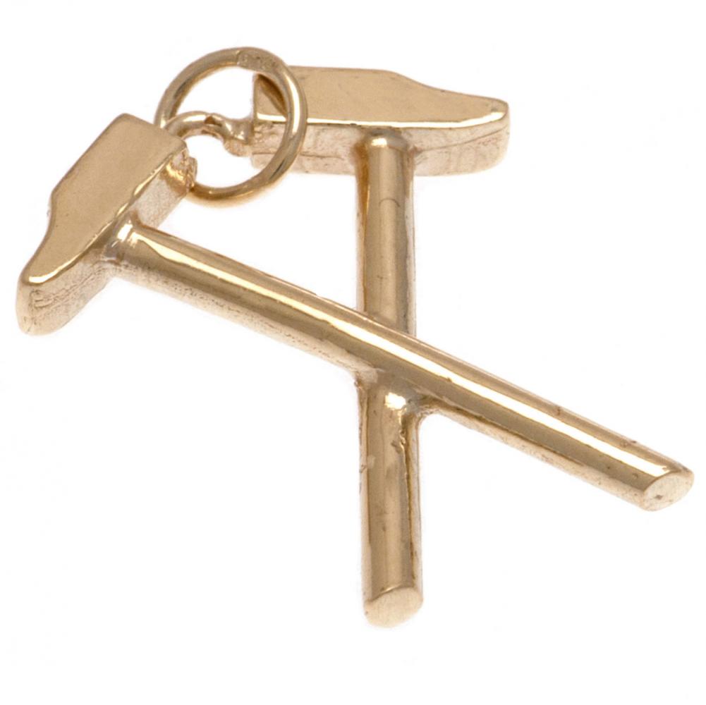 West Ham United FC Gold Hammers Pendant: 1 - Jewellery By West Ham United