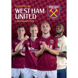 West Ham United FC A3 Calendar 2026: 1 - Calendars By West Ham United