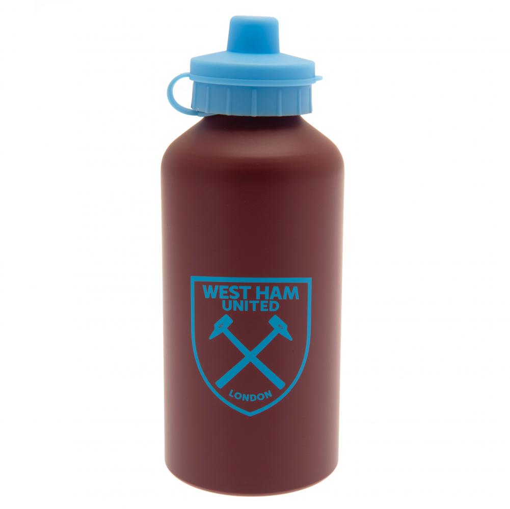 West Ham United FC Aluminium Drinks Bottle MT: 1 - Water Bottles By West Ham United