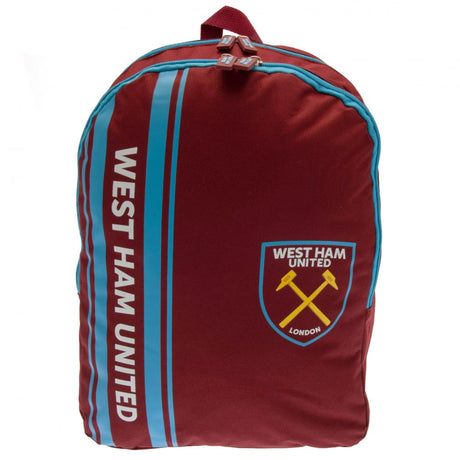 West Ham United FC Stripe Backpack: 1 Bags By West Ham United