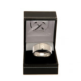 West Ham United FC Band Ring Medium: 1 - Jewellery By West Ham United