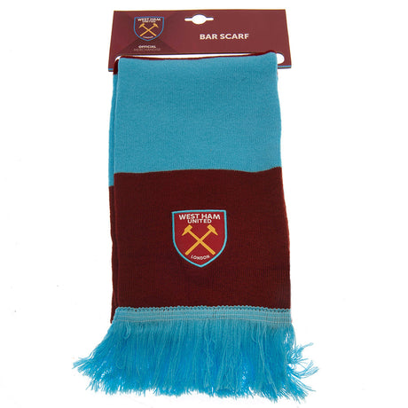 West Ham United FC Bar Scarf: 4 Scarves By West Ham United