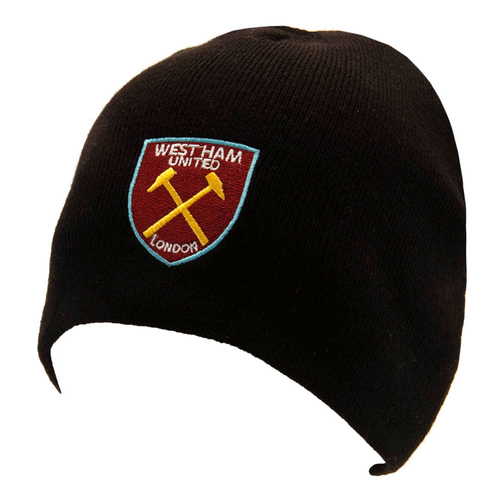 West Ham United FC Black Beanie: 1 - Caps & Hats By West Ham United