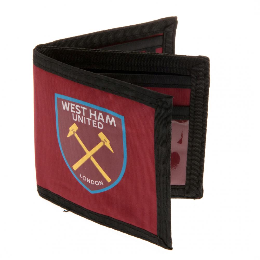 West Ham United FC Canvas Wallet: 4 - Wallets By West Ham United