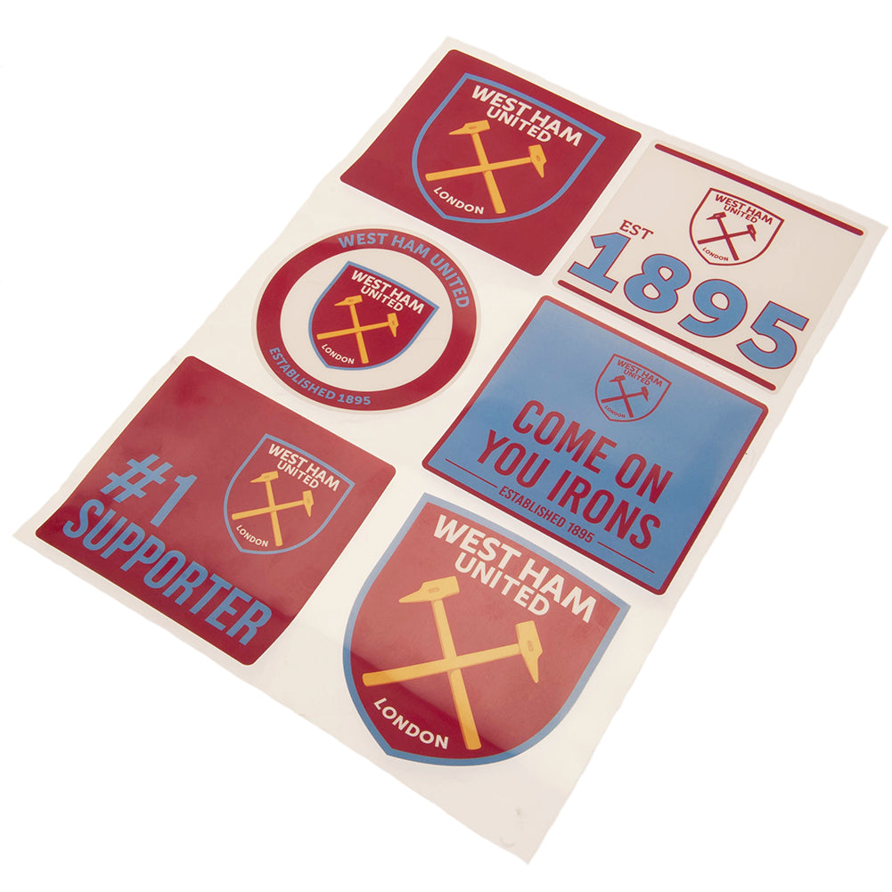 West Ham United FC Car Decal Set: 2 - Car Accessories By West Ham United