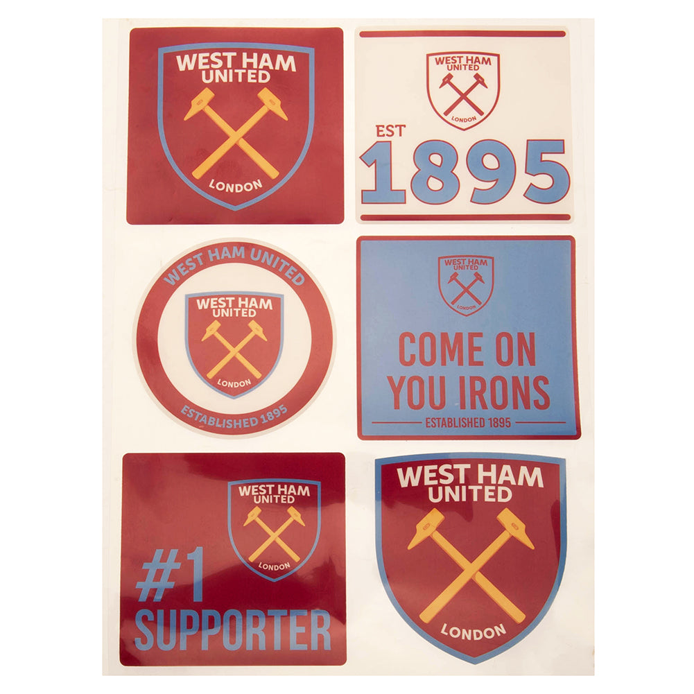 West Ham United FC Car Decal Set: 1 - Car Accessories By West Ham United