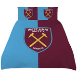 West Ham United FC Colour Split King Duvet Set: 1 - Bedroom By West Ham United