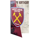 West Ham United FC Crest Birthday Card: 2 - Greeting Cards By West Ham United