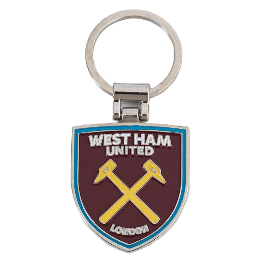 West Ham United FC Boxed Crest Keyring: 2 - Keyrings By West Ham United
