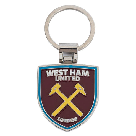 West Ham United FC Executive Crest Keyring: 2 - Keyrings By West Ham United