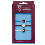 West Ham United FC Friendship Bracelet Set: 3 - Bracelets By West Ham United