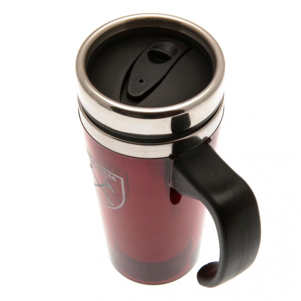 West Ham United FC Handled Travel Mug: 2 - Mugs By West Ham United