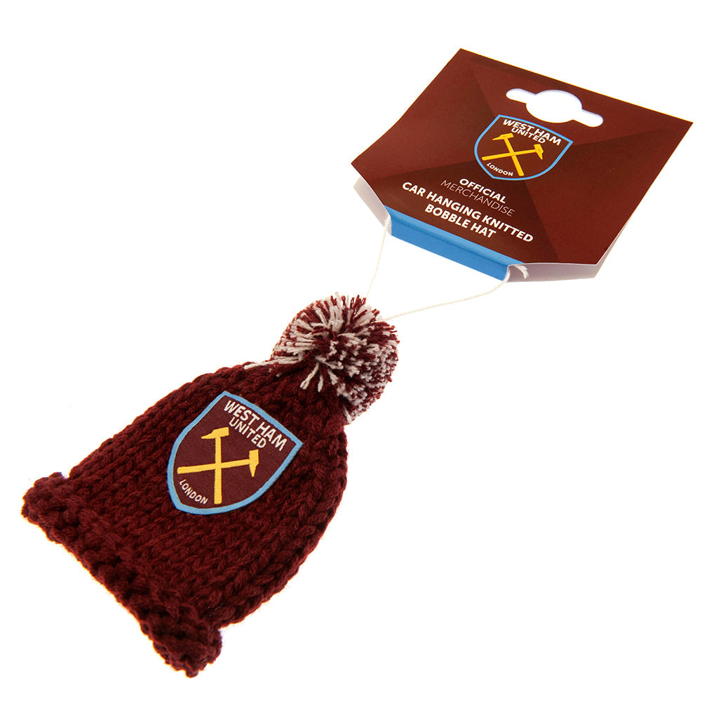 West Ham United FC Hanging Bobble Hat: 3 - Car Accessories By West Ham United
