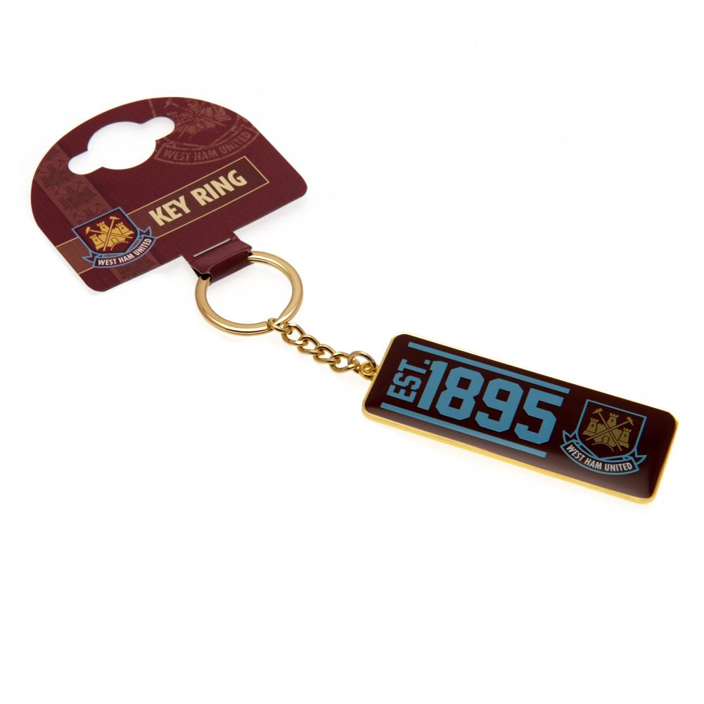 West Ham United FC Established Keyring: 1 - Keyrings By West Ham United