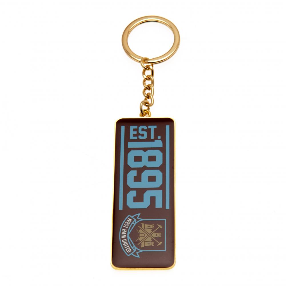 West Ham United FC Established Keyring: 2 - Keyrings By West Ham United