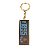 West Ham United FC Established Keyring: 2 - Keyrings By West Ham United