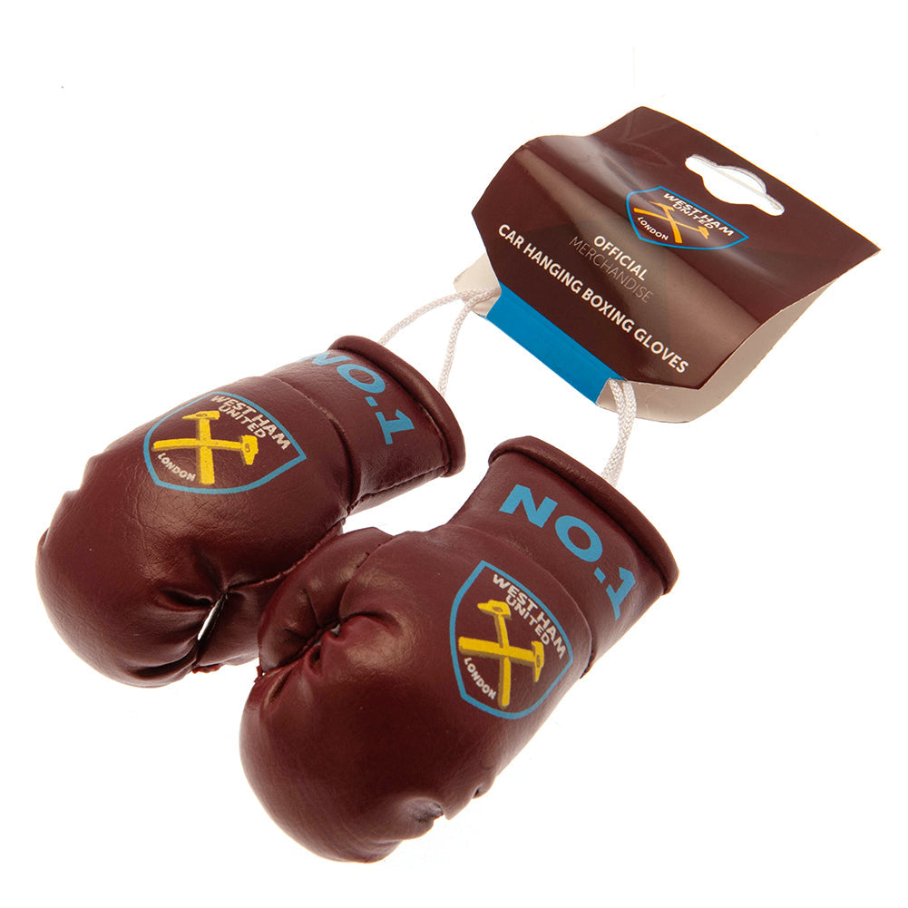 West Ham United FC Mini Boxing Gloves: 3 - Car Accessories By West Ham United