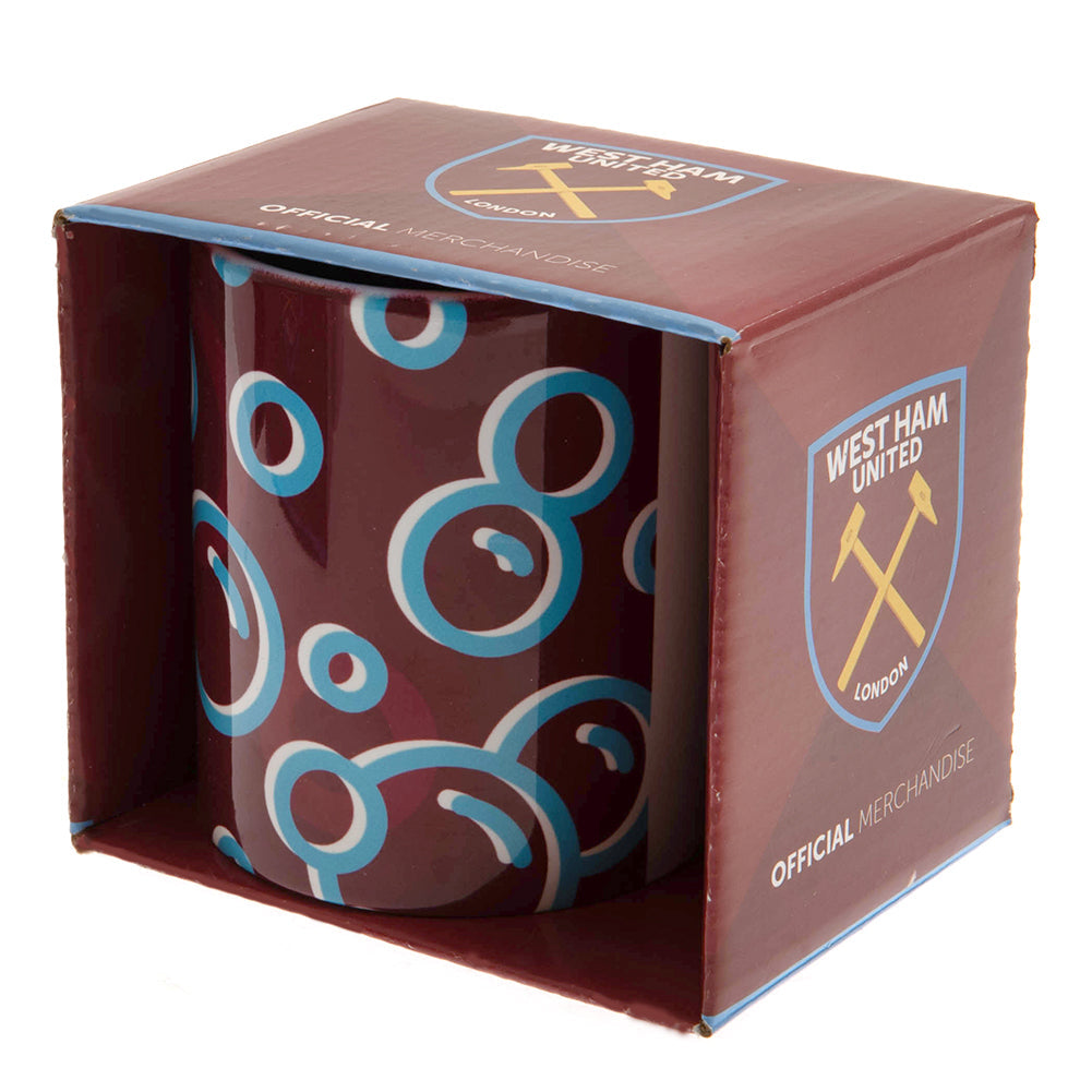 West Ham United FC Bubbles Mug: 4 - Mugs By West Ham United