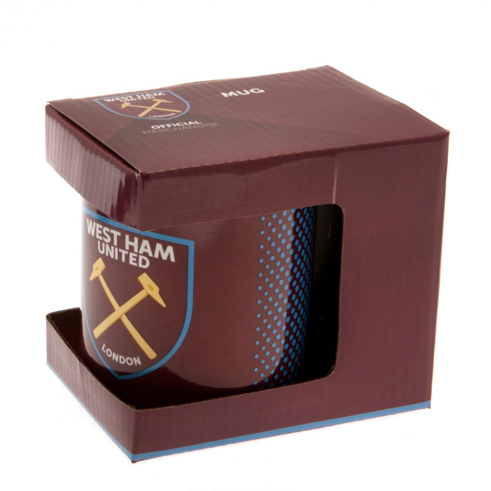 West Ham United FC Fade Mug: 4 Mugs By West Ham United