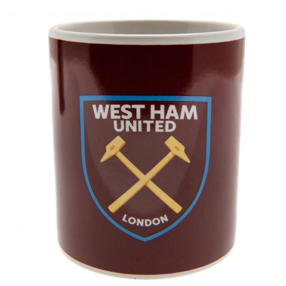 West Ham United FC Fade Mug: 2 Mugs By West Ham United
