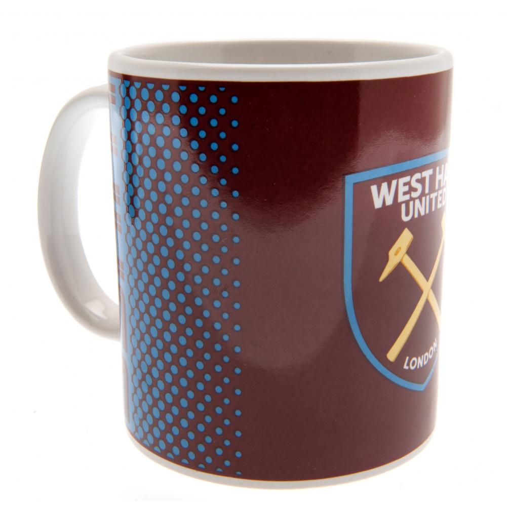 West Ham United FC Fade Mug: 1 - Mugs By West Ham United