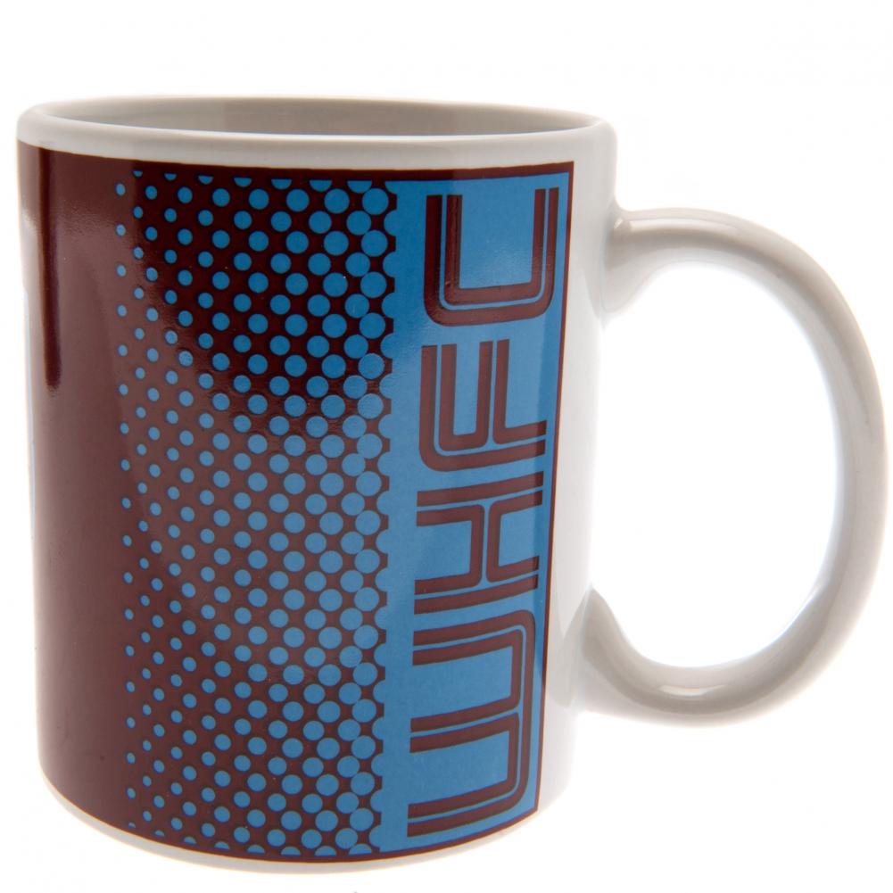 West Ham United FC Fade Mug: 3 Mugs By West Ham United