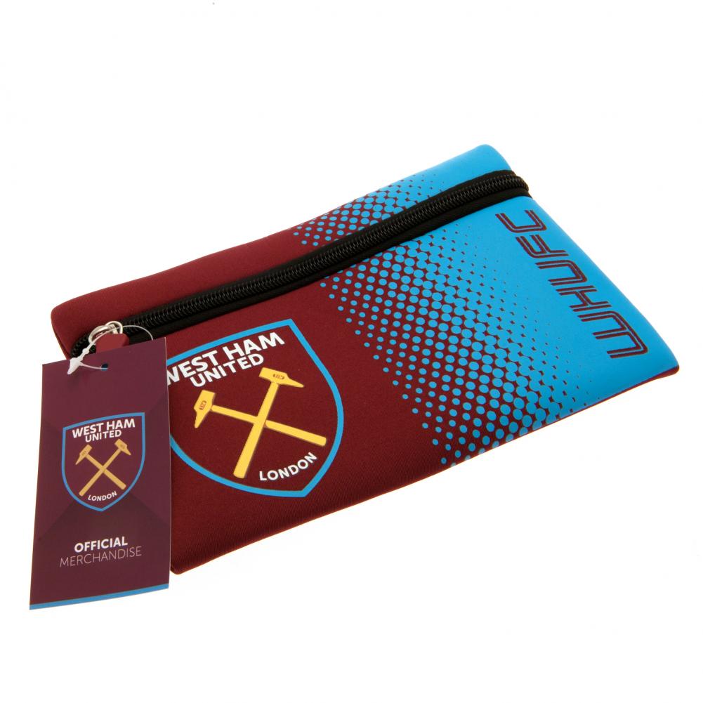 West Ham United FC Fade Pencil Case: 3 - Pencil Cases & Sets By West Ham United