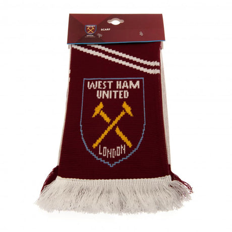 West Ham United FC Vertigo Scarf: 4 - Scarves By West Ham United