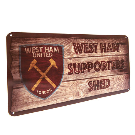 West Ham United FC Shed Sign: 2 Signs & Plaques By West Ham United