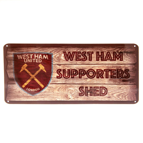 West Ham United FC Shed Sign: 1 Signs & Plaques By West Ham United