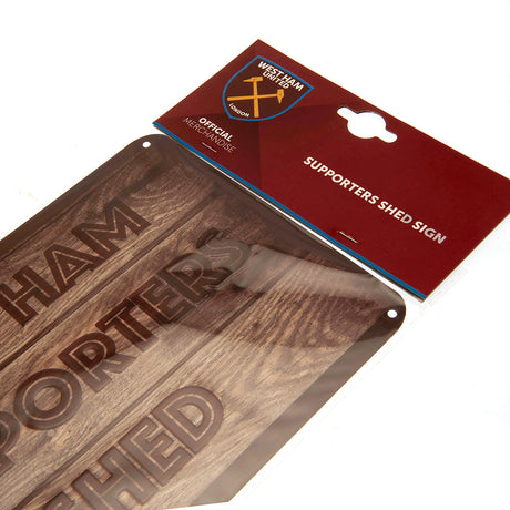 West Ham United FC Shed Sign: 4 Signs & Plaques By West Ham United