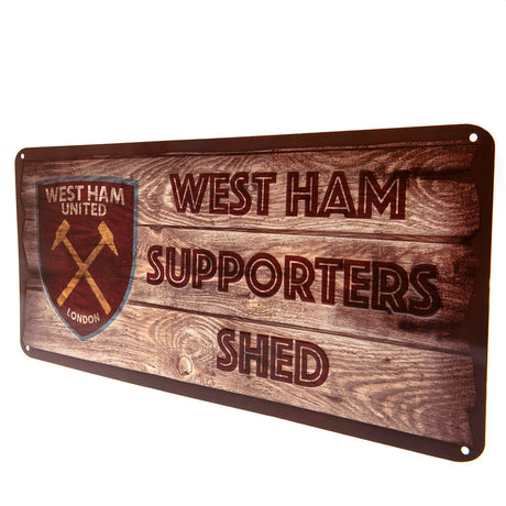 West Ham United FC Shed Sign: 3 Signs & Plaques By West Ham United