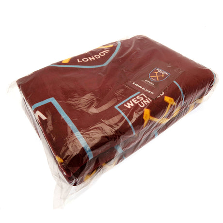 West Ham United FC Sherpa Fleece Blanket: 3 - Blankets By West Ham United