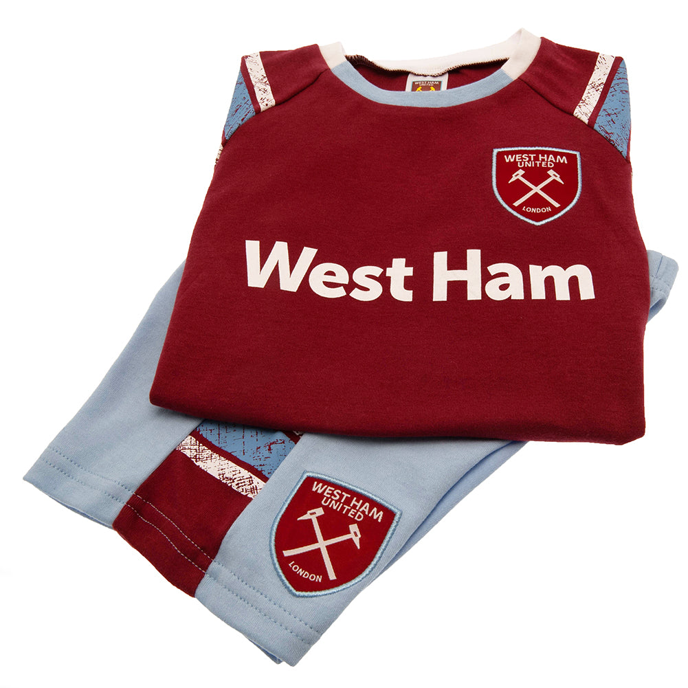 West Ham United FC Shirt & Short Set 6-9 Mths ST: 4 - Baby Clothing By West Ham United